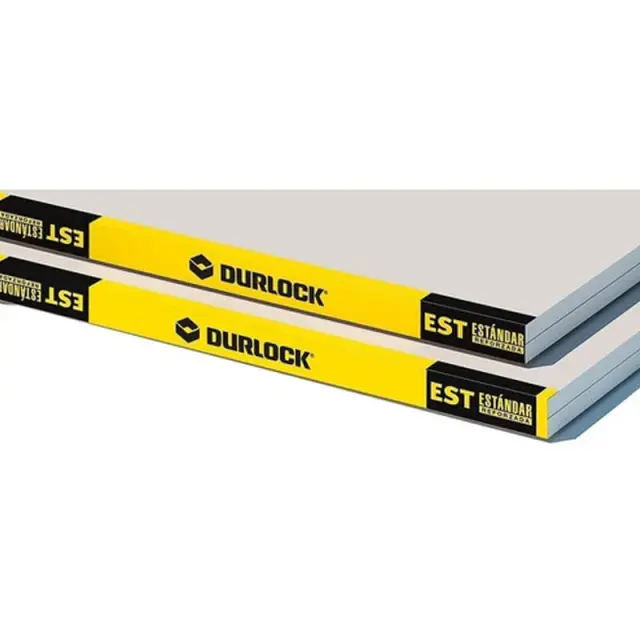 PLACA DURLOCK 12,5 MM STANDARD 1,20 X 2,40M C/U