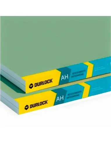 PLACA DURLOCK ANTIHUMEDAD 12.5 MM 1.20 X 2,60M C/U