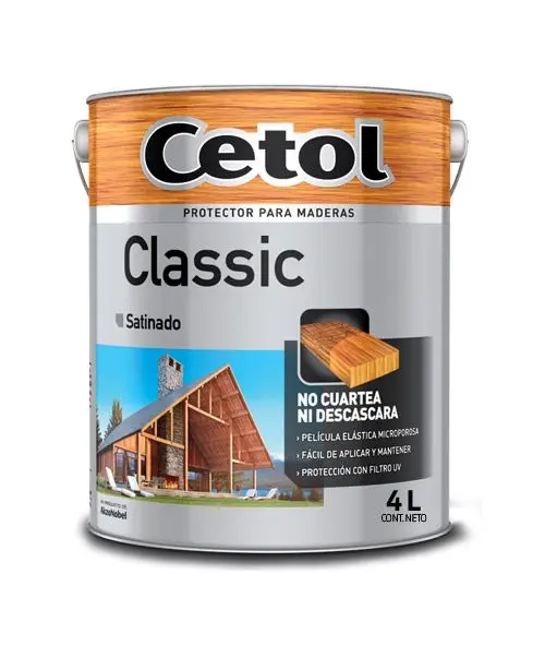 CETOL CLASSIC SATINADO 4 LT
